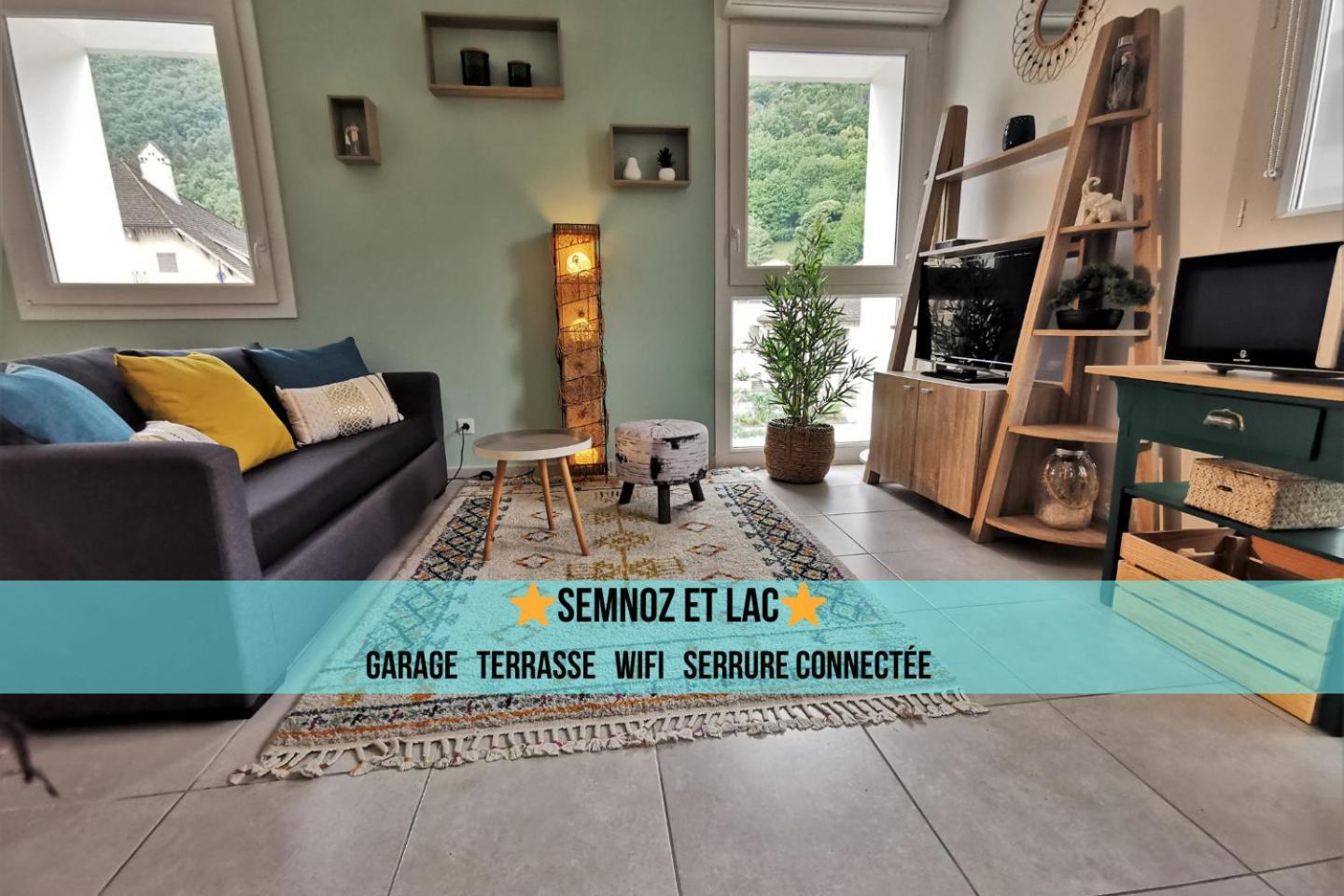 Sévrier Semnoz & Lac - Wifi - Parking - Netflix - Balcon - Centre-Ville מראה חיצוני תמונה